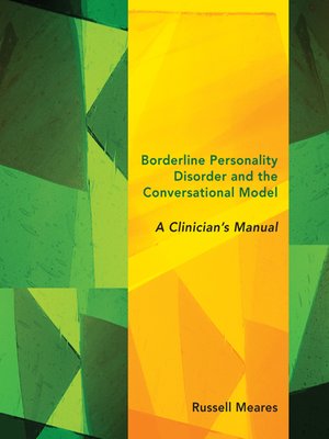 cover image of Borderline Personality Disorder and the Conversational Model
